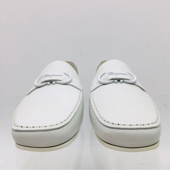 Salvatore Ferragamo PALINURO Astronaut Leather Loafer Driving Shoes Mens US 8 - Picture 8 of 15